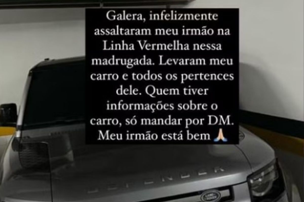 IRMÃO DE JOGADOR DO FLAMENGO É AGREDIDO E ASSALTADO NO RIO DE JANEIRO - VEJA